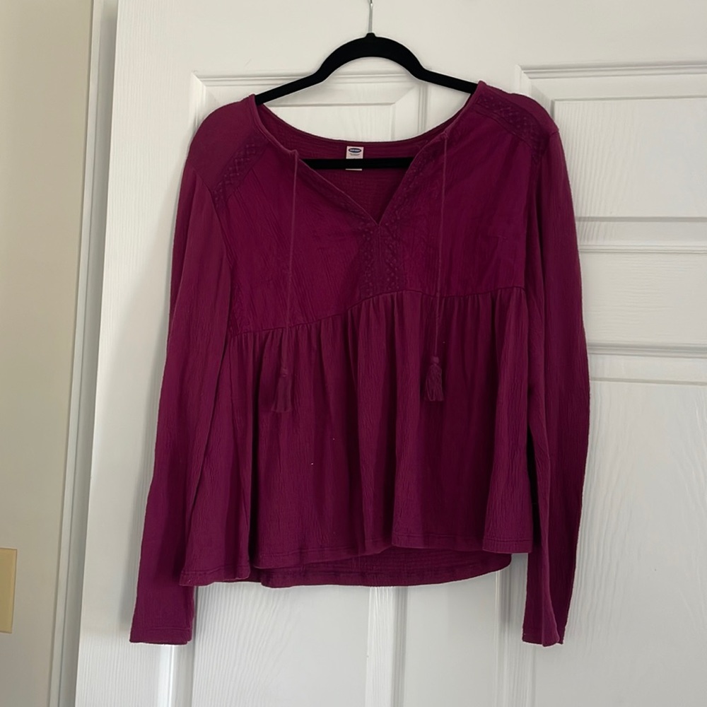 Old Navy purple top